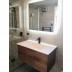 Wall Hung Vanity Blanche Series 900mm Walnut Veneer